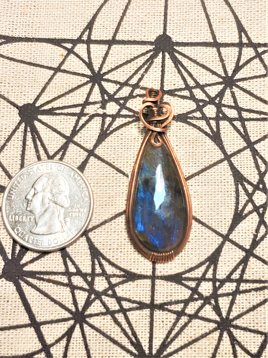 Wire Wrapped Labradorite