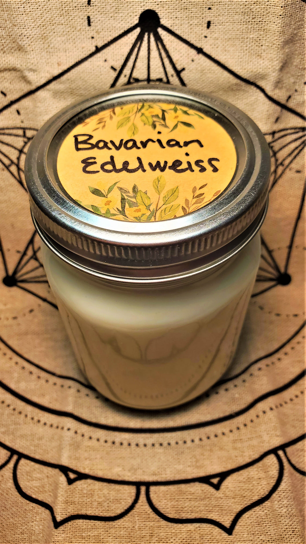 Bavarian Edelweiss Soy Wax Candle 12 oz.